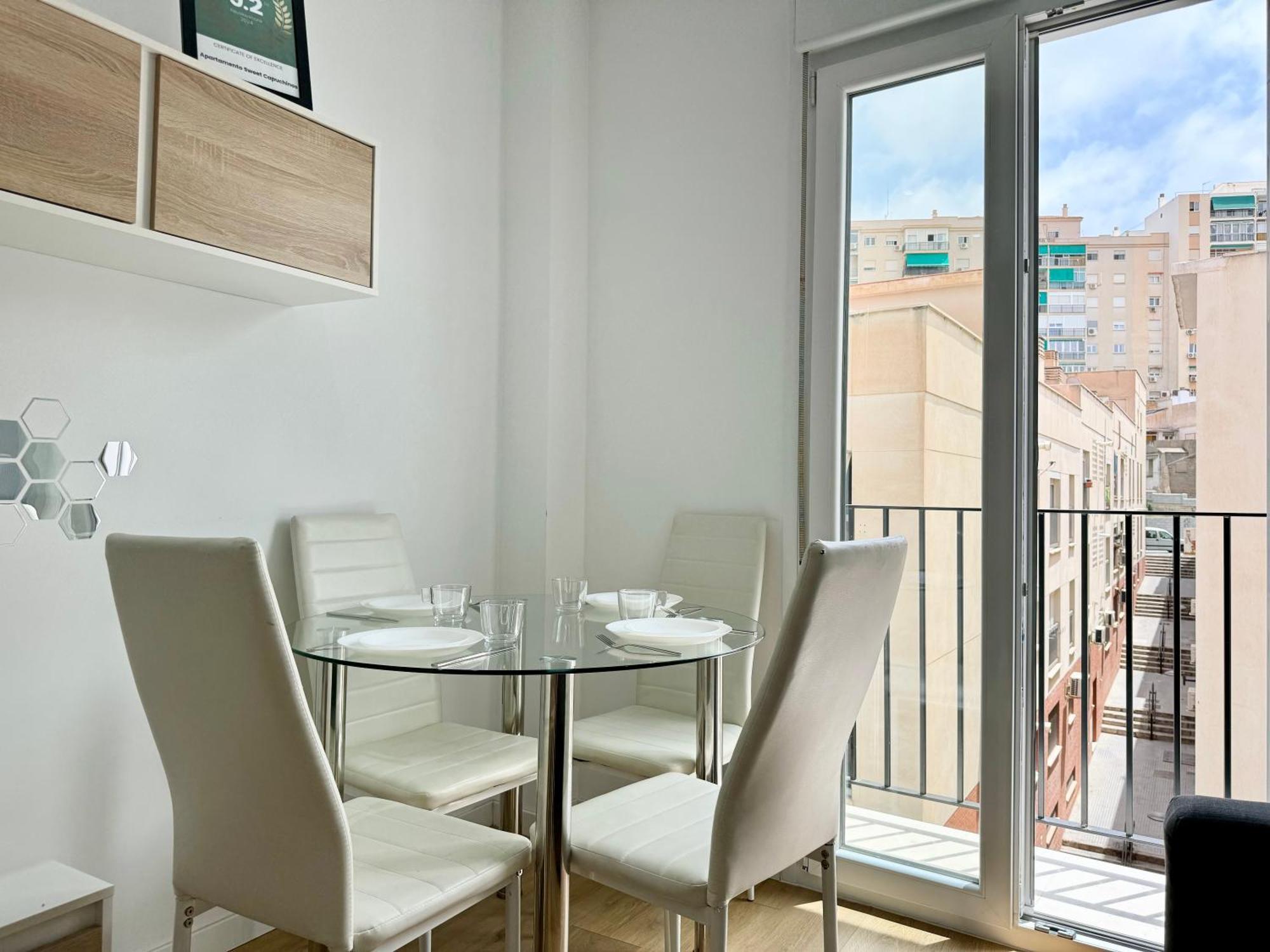 Apartamento Sweet Capuchinos Малага Екстериор снимка